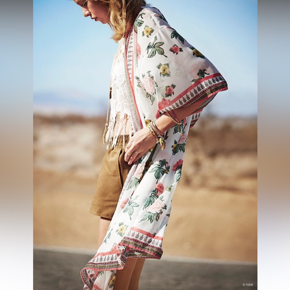 Floral Kimono Cover-Up HM Coachella